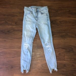 American Eagle high waist skinny jeans